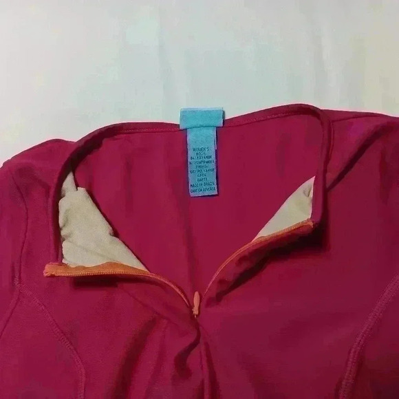 Llbean 1/2 zip sleeveless tank top. Ladies  Size 4 - Picture 4 of 5